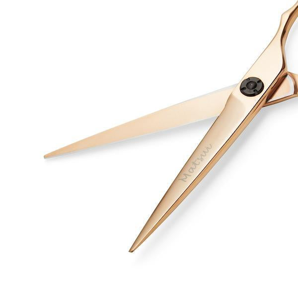 Matsui Precision Rose Gold Cutting Shear - Scissor Tech USA (1639209467970)